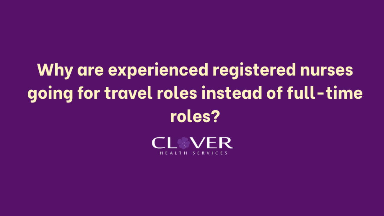 Registered Nurses for Travel Roles